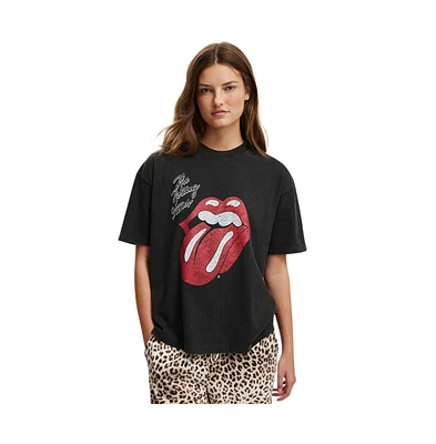 Cotton On Women's The Lcn Boxy Graphic Tee