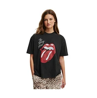 Cotton On Women's The Lcn Boxy Graphic Tee