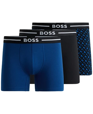 Hugo Boss Men's Boxer Briefs, 3-pack