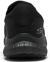 Skechers Men's Work Relaxed Fit: Squad Chaos Sr - Urgran Memory Foam Slip-On Wide-Width Casual Sneakers from Finish Line