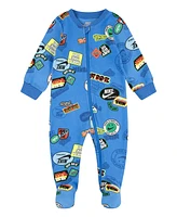 Nike Baby Girls or Boys Printed Footed Coverall