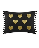 Mi Zone Rosalie Metallic Heart -Pc. Comforter Set