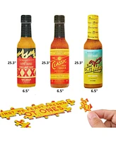 Hot Ones 3 Bottles 1 Puzzle 900pcs