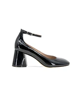 BCBGeneration Women's Melbie Ankle Strap Block Heel Pumps