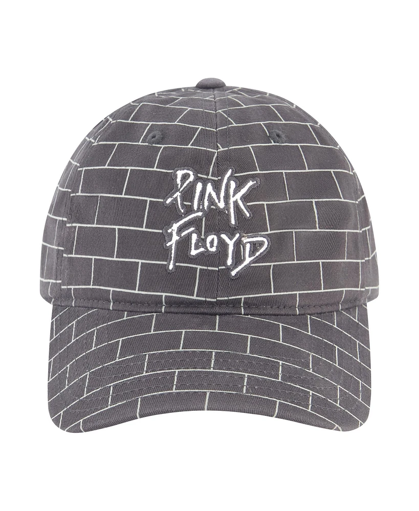 Pink Floyd Men's With Brick All Over Print Adjustable Baseball Curved hat With Embroidery