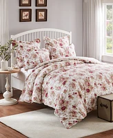 Greenland Home Fashions Antique Rose -Pc. Duvet Cover Set