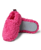 Dearfoams Kids Skye Fuzzy Closed Back House Slipper