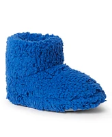 Dearfoams Kids Tate Fuzzy Bootie Slipper