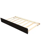 Slickblue Twin Size Platform Bed with Trundle for Space-Saving Sleep Solutions