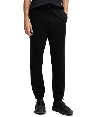 Boss by Hugo Men's Bonded-Fleece Tracksuit Bottoms