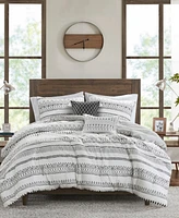 Madison Park Fraser Seersucker 5-Pc. Comforter Set