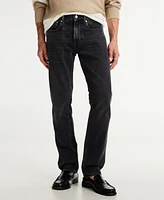 Tommy Hilfiger Men's Denton Straight Fit Clark Black Jeans