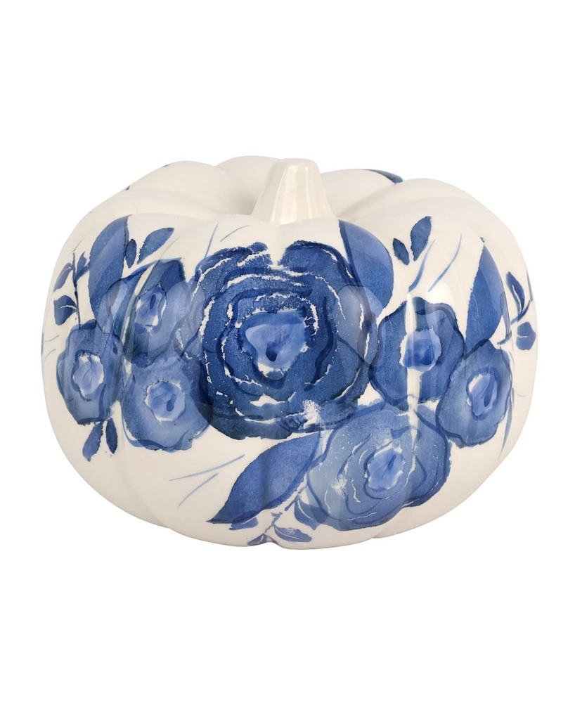 Vietri Camellia Figural Pumpkin