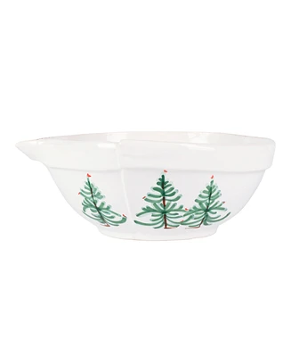 Vietri Lastra Holiday Large Mixing Bowl