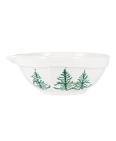 Vietri Lastra Holiday Large Mixing Bowl
