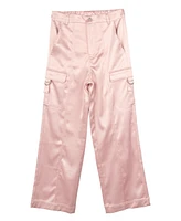 Stella 88 Big Girls Satin Cargo Pant