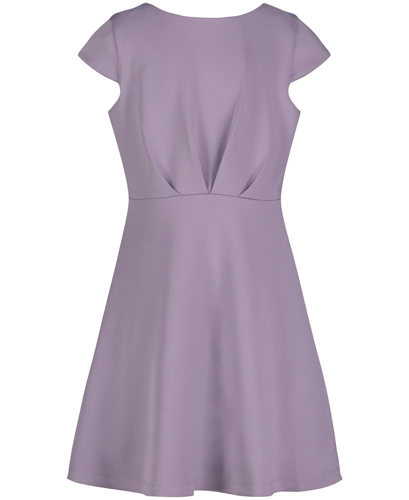 Calvin Klein Big Girls Soft Pleated Dress