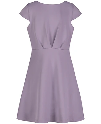 Calvin Klein Big Girls Soft Pleated Dress