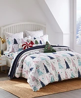 Levtex Merry Bright White Pine Reversible -Pc. Comforter Set