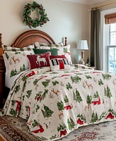 Levtex Tatum Pines Reversible -Pc. Bedspread Set