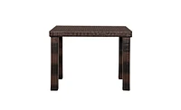 Slickblue Brown Gradient Bar Table for Stylish Home or Kitchen Dining