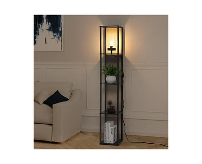 gaomon Floor Lamp with Shelves, 70" Tall 5