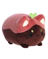 Aurora Small Seedling Meowchi Tasty Peach Enchanting Plush Toy Red 7"