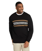 Johnny Bigg Big & Tall Tri Stripe Sweater