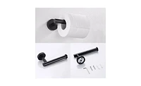 Slickblue 3-Piece Bathroom Hardware Set for Towel Bars, Hooks, and Accessories