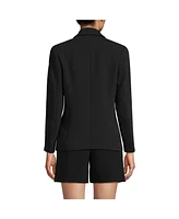 Lands' End Women's Crepe Blazer