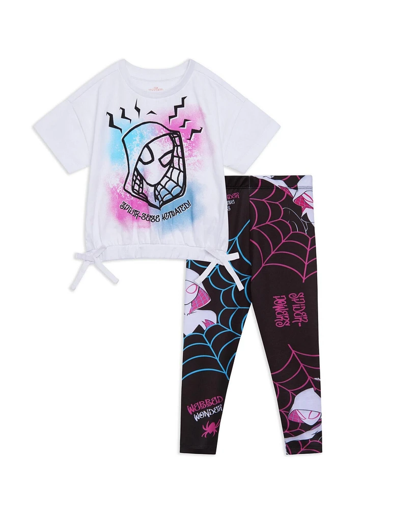 Marvel Spider-Man T-Shirt and Leggings Outfit Set