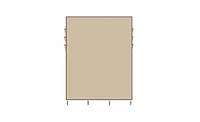 Slickblue 69" High-Leg Cloth Wardrobe with Non-Woven Fabric for Easy Assembly and Stylish Storage