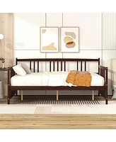 Slickblue Full Size Daybed with Support Legs, Versatile Bed Frame for Living Room & Guest Room