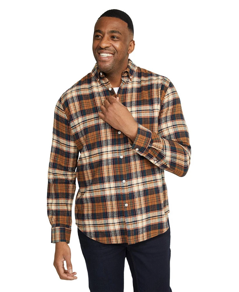 Johnny Bigg Mens Jasper Brushed Check Big & Tall