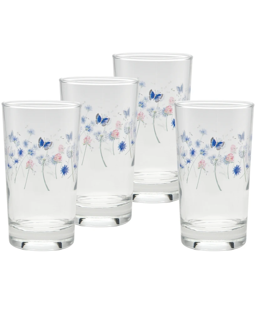 Fiesta Breezy Floral Juice Glass, Set of 4