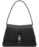 Karl Lagerfeld Paris Mercerie Medium Leather Satchel