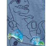 Carter's Toddler Boys Dinosaur Graphic Layered-Look T-Shirt