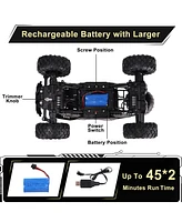 Vebreda 1:12 Scale Rc Off-Road Truck - 2.4G 4WD Dual Motor Remote Control Car