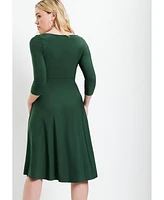 June + Vie Plus Size June + Vie Sweetheart Swing Dress