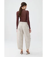 Nocturne Women's High Waist Balloon Fit Pants