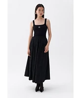 Nocturne Women's Beaded Maxi Skirt