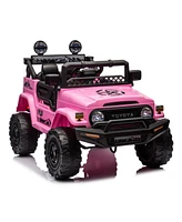 Streamdale Furniture Toyota Fj Cruiser 12V Ride On Car with Remote Control