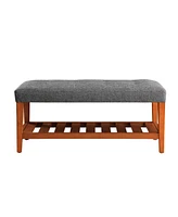 Streamdale Furniture Charla Bench In & Oak