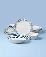 Lenox Blue Bay 12 Pc. Dinnerware Set, Service for 4