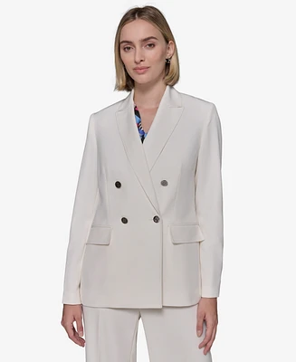 Karl Lagerfeld Paris Women's Double-Breasted Blazer