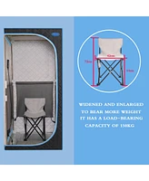 Streamdale Furniture Full Body Far Infrared Sauna Tent with 7 Heating Plates and 5-Layer Fabric