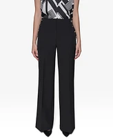 Karl Lagerfeld Paris Women's Sailor Wide-Leg Pants