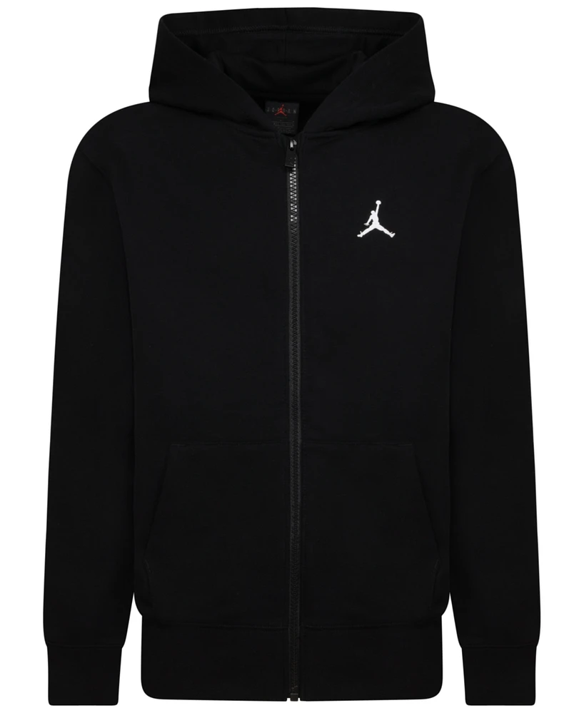 Jordan Big Boys Mj Brooklyn French Terry Full-Zip Hoodie