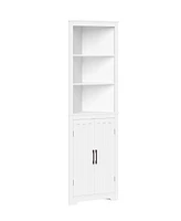 RiverRidge Home Monroe Tall Corner Cabinet