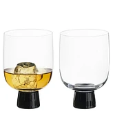 Anton Studio Designs Oslo Double Old Fashioned Tumblers, Set of 2